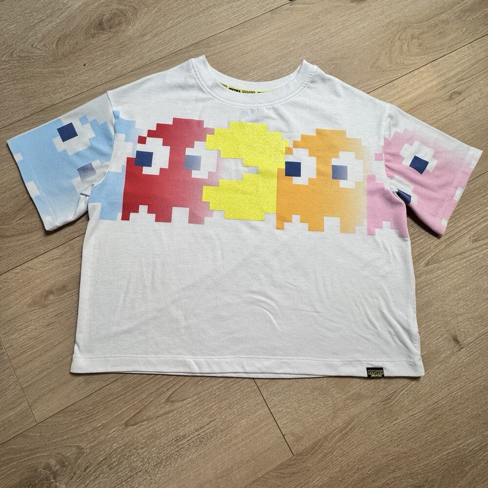 *Justice Girls* Pacman Cropped Tee XL